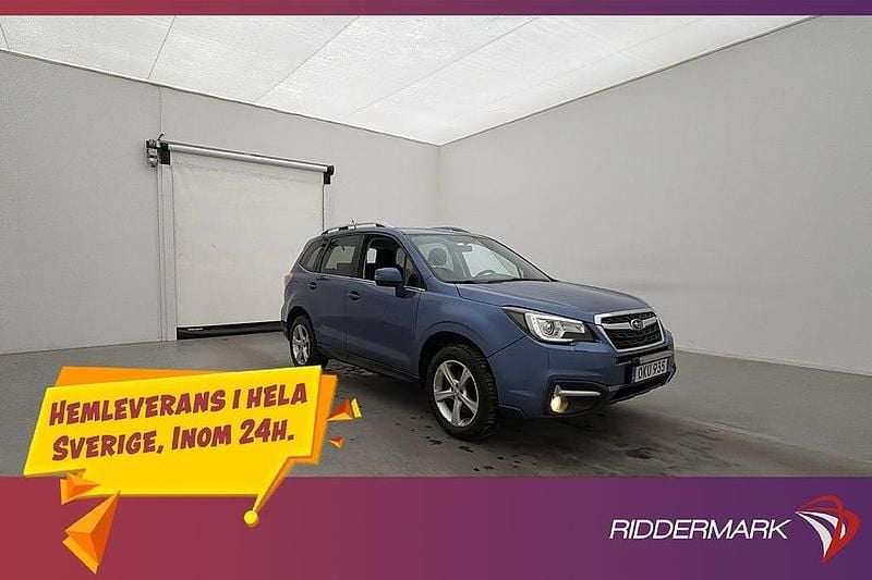 Blå Begagnad 2016 Subaru Forester SUV | 209 800 kr (Lite dyr) - Bild 1/3