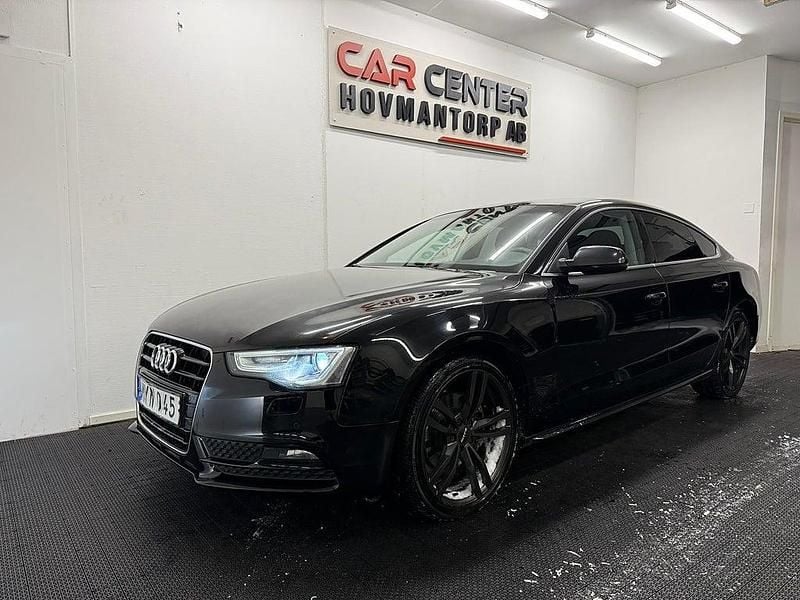 Svart Begagnad 2012 Audi A5 Sportback Comfort Halvkombi | 119 900 kr (Bra pris) - Bild 1/4