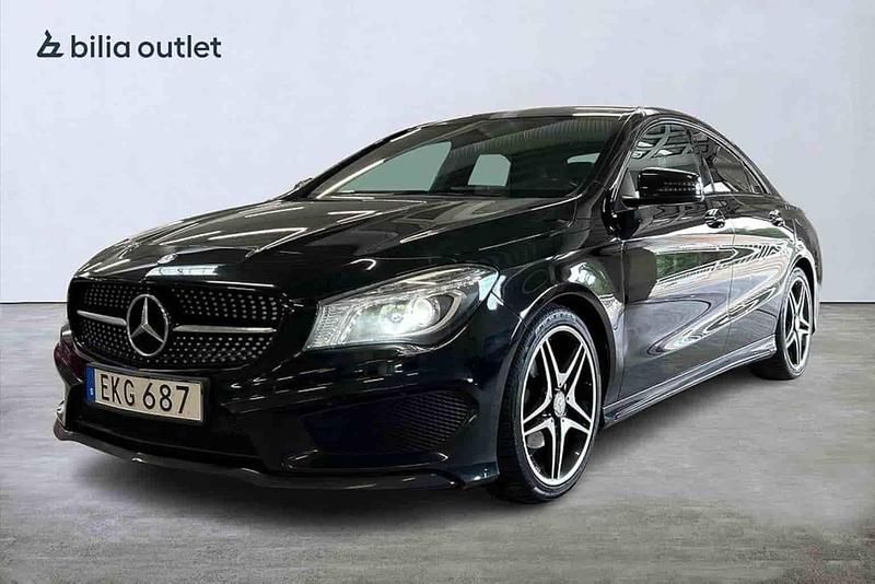 Svart Begagnad 2015 Mercedes CLA180 Sedan | 119 900 kr - Bild 1/1