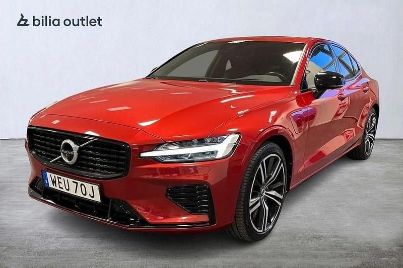 Röd Begagnad 2021 Volvo S60 R-Design Sedan | 329 900 kr (Marknadspris) - Bild 1/4
