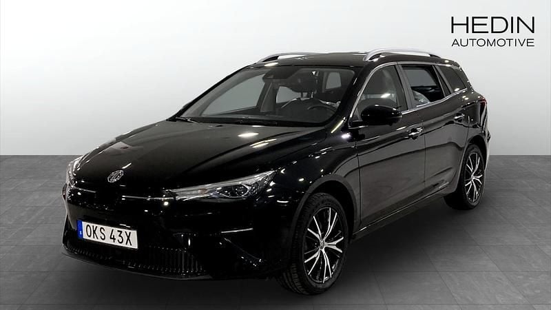 Svart Begagnad 2023 MG MG5 EV Long Range Kombi | 219 900 kr (Marknadspris) - Bild 1/4