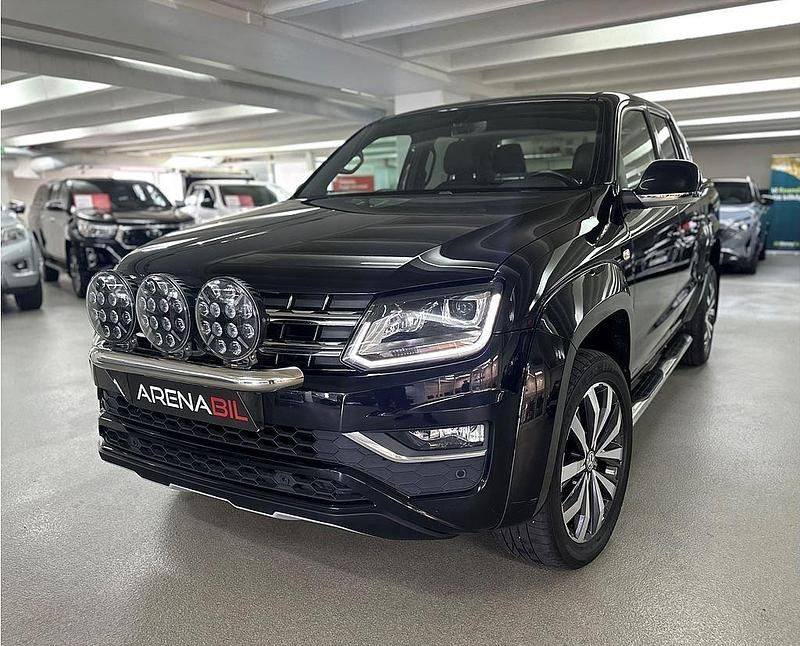 Svart Begagnad 2020 VW Amarok Aventura Pickup | 449 900 kr (Lite dyr) - Bild 1/4