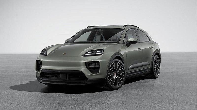 Grön Ny 2025 Porsche Macan SUV | 1 195 200 kr (Marknadspris) - Bild 1/4