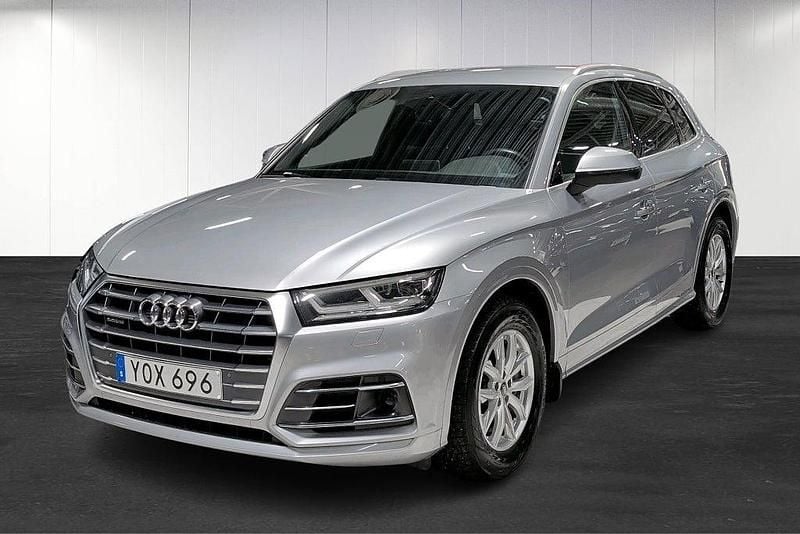 Silver Begagnad 2018 Audi Q5 S-Line SUV | 299 000 kr (Marknadspris) - Bild 1/4