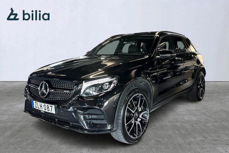 Svart Begagnad 2017 Mercedes GLC43 AMG AMG SUV | 399 900 kr (Superpris) - Bild 1/4
