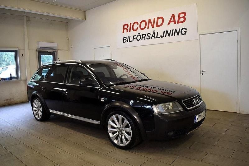 Svart Begagnad 2004 Audi A6 Allroad Kombi | 59 900 kr - Bild 1/4