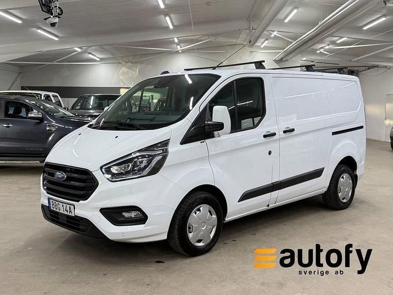 Vit Begagnad 2020 Ford Transit Custom Van | 162 900 kr (Superpris) - Bild 1/4