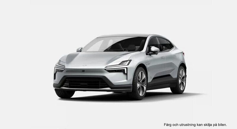 Silver Ny 2025 Polestar 4 Long Range Single Motor SUV | 702 000 kr (Dyr) - Bild 1/3
