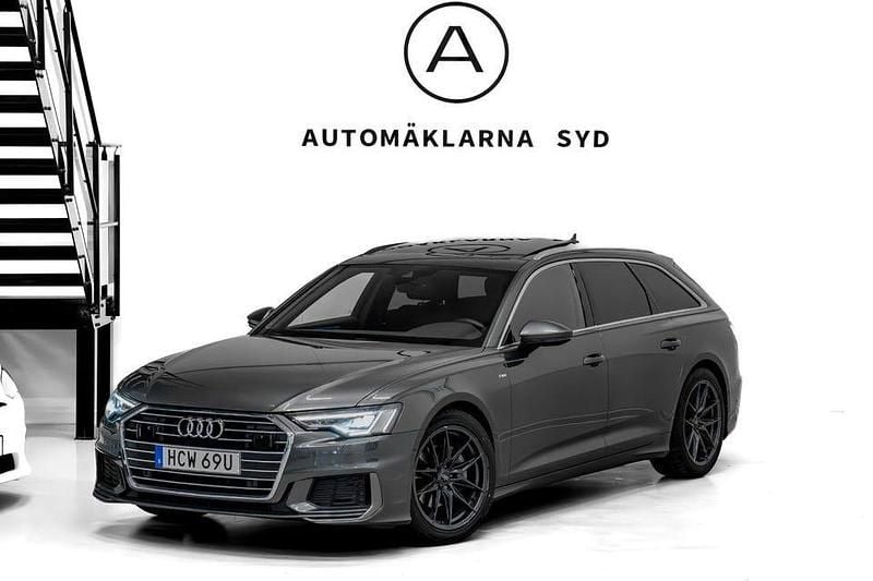 Begagnad Audi A6 S-Line 204 HK (150 kW) 2021 Grå Kombi