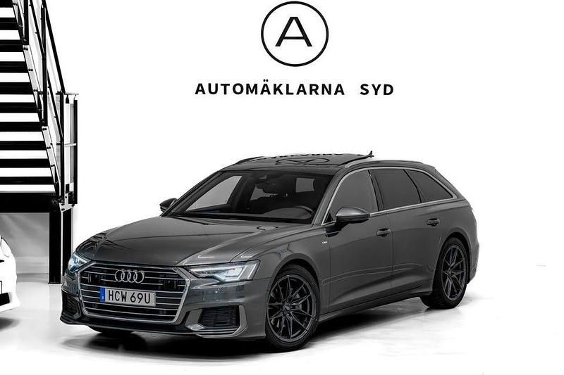 Grå Begagnad 2021 Audi A6 S-Line Kombi | 399 900 kr (Lite dyr) - Bild 1/4