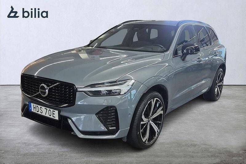 Grå Begagnad 2022 Volvo XC60 R-Design SUV | 495 000 kr (Bra pris) - Bild 1/3