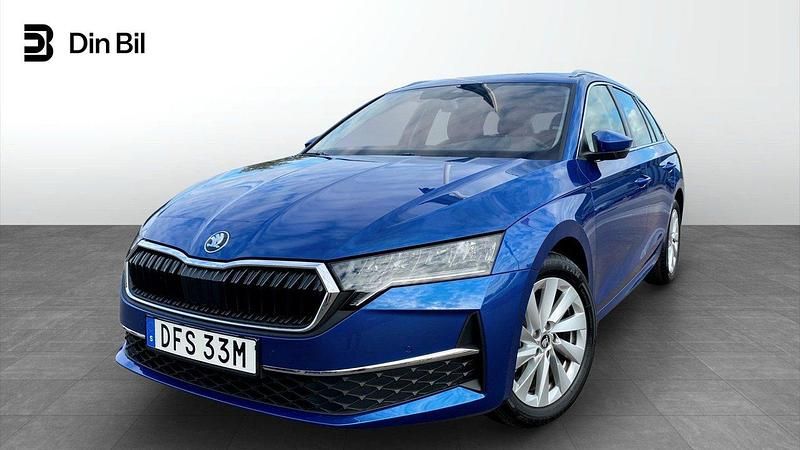 Blå Begagnad 2024 Skoda Octavia Selection Kombi | 329 900 kr (Dyr) - Bild 1/4