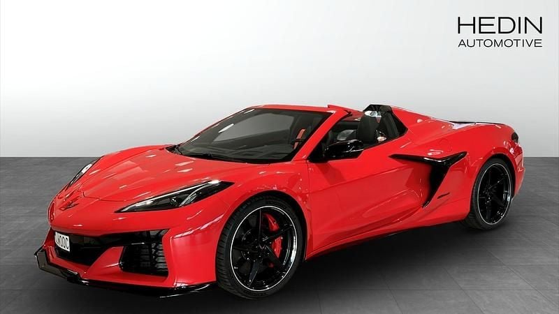 Röd Begagnad 2024 Chevrolet Corvette Stingray Cab | 1 995 000 kr - Bild 1/4