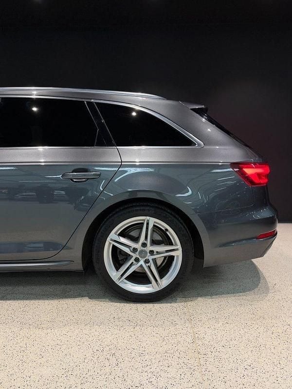 Begagnad Audi A4 S-Line 190 HK (139 kW) 2018 Grå metallic Kombi