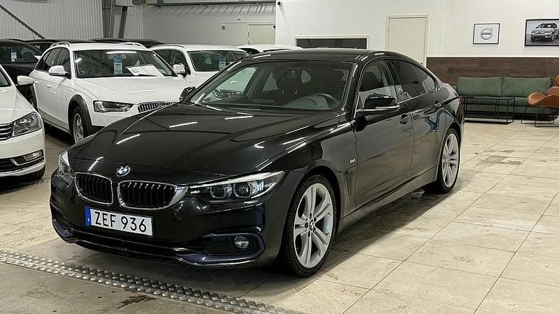Begagnad BMW 420 Sport Line 184 HK (135 kW) 2018 Svart Sportkupé
