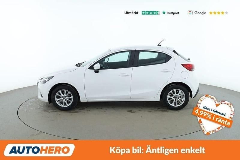 Begagnad Mazda 2 91 HK (66 kW) 2018 Vit Halvkombi