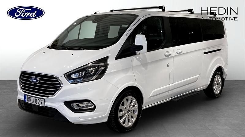 Vit Begagnad 2024 Ford Tourneo Custom Van | 429 900 kr (Bra pris) - Bild 1/4