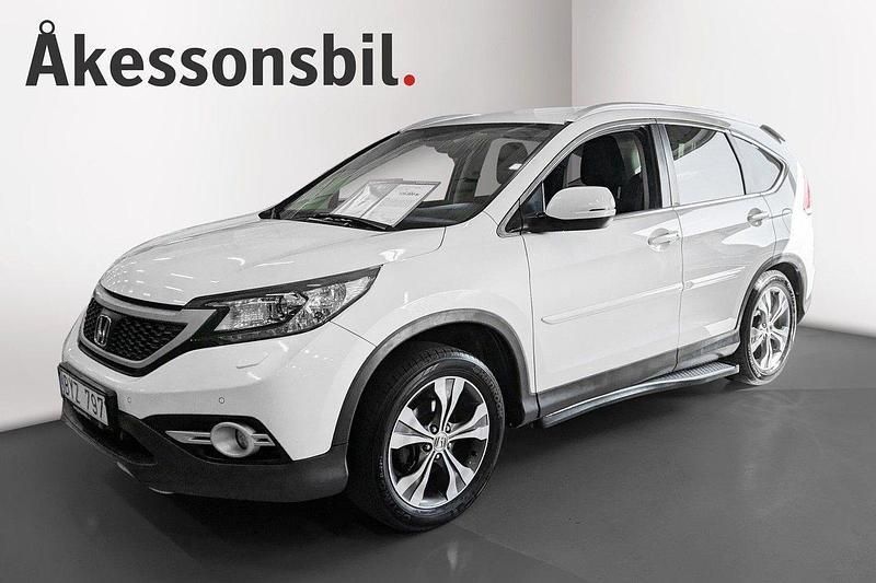 Vit Begagnad 2014 Honda CR-V SUV | 149 000 kr (Dyr) - Bild 1/4