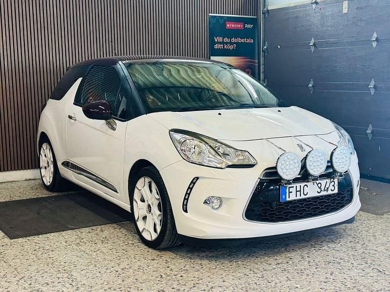 Begagnad Citroën DS3 112 HK (82 kW) 2012 Vit Halvkombi