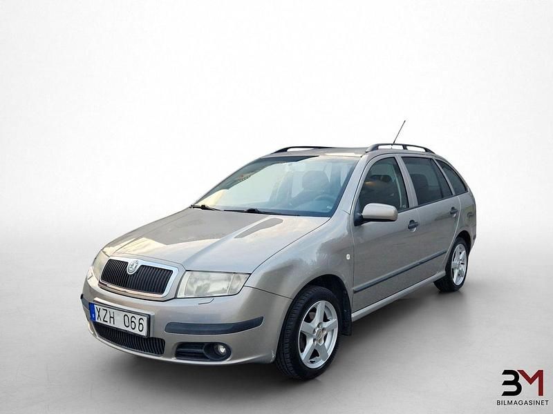 Ljusbrun (brun) Begagnad 2007 Skoda Fabia Kombi | 24 900 kr (Bra pris) - Bild 1/4