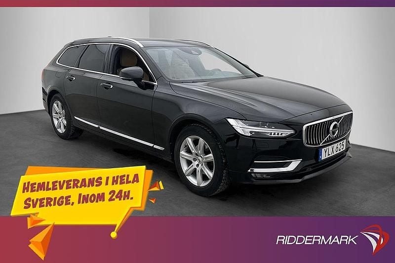 Svart Begagnad 2018 Volvo V90 Inscription Kombi | 229 900 kr (Lite dyr) - Bild 1/3
