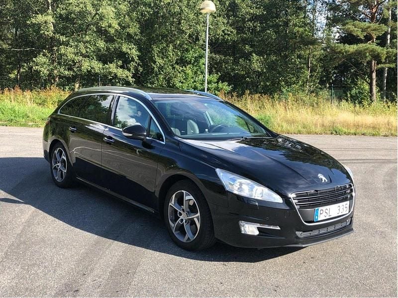 Svart Begagnad 2013 Peugeot 508 Kombi | 67 900 kr (Marknadspris) - Bild 1/4