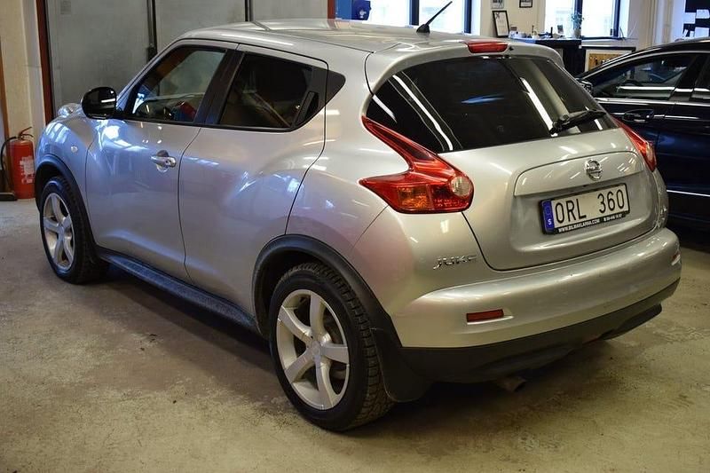 Begagnad Nissan Juke S 190 HK (139 kW) 2010 Silver SUV