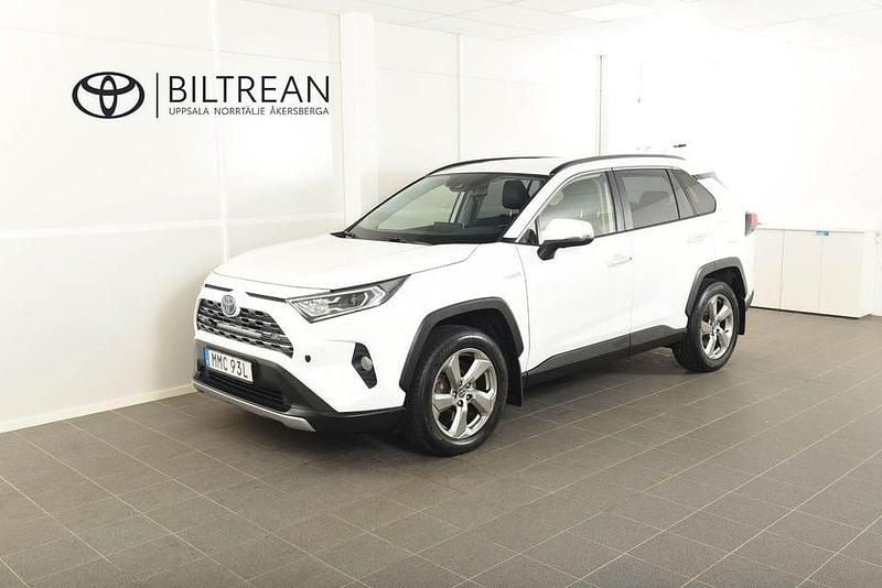 Vit Begagnad 2019 Toyota RAV4 Hybrid Executive SUV | 289 900 kr (Marknadspris) - Bild 1/4