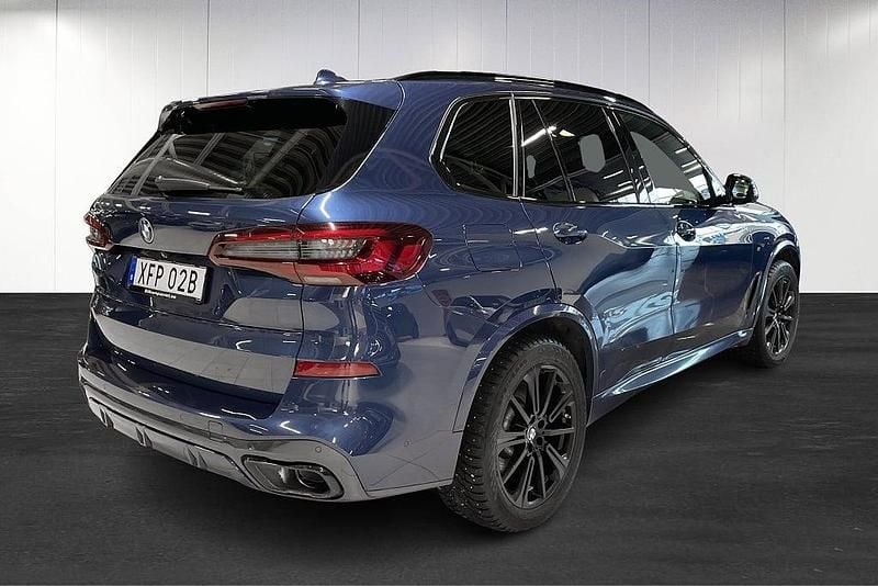 Begagnad BMW X5 iPerformance 2021 Blå SUV