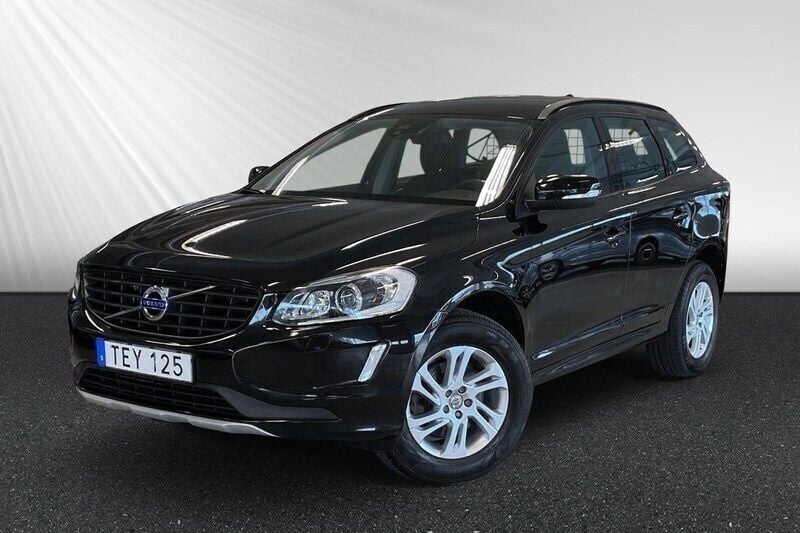 Svart Begagnad 2017 Volvo XC60 Kinetic SUV | 214 400 kr (Superpris) - Bild 1/4
