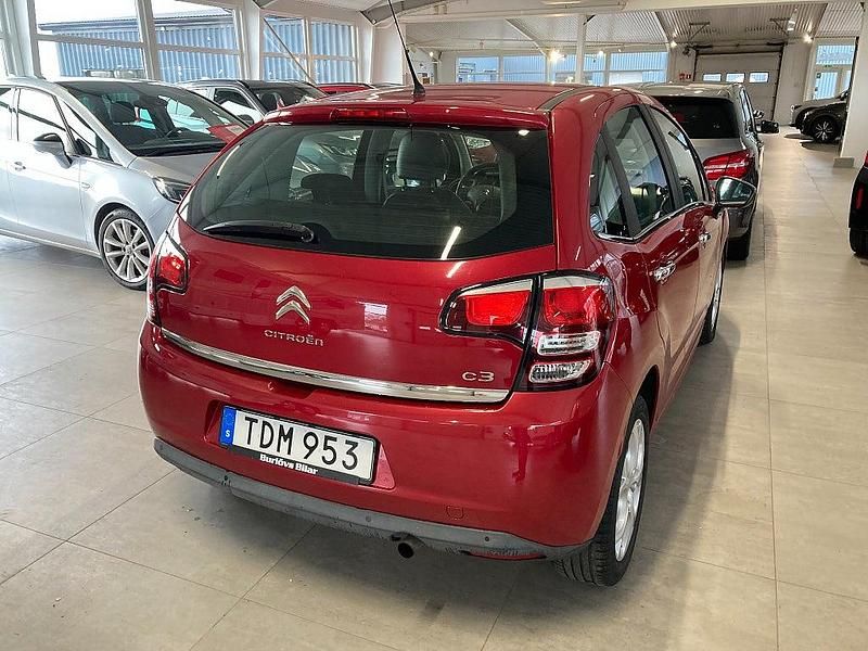 Begagnad Citroën C3 82 HK (60 kW) 2014 Röd Halvkombi