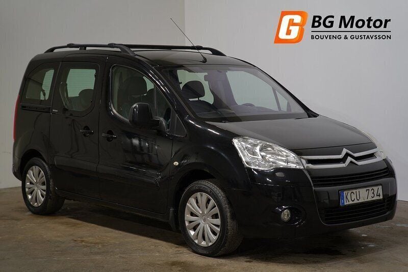 Svart Begagnad 2009 Citroën Berlingo Minibuss | 59 800 kr (Dyr) - Bild 1/3