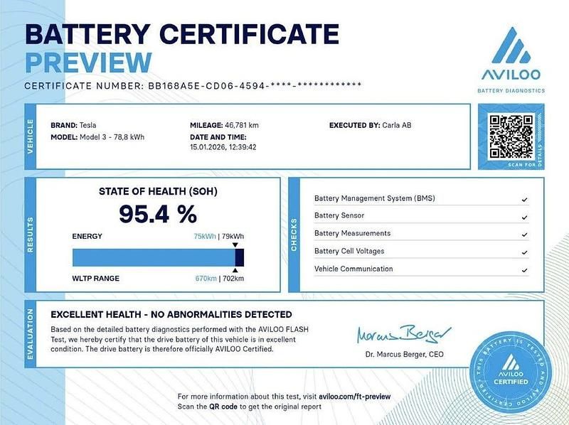 Begagnad Tesla Model 3 Long Range AWD 366 kW (498 HK) 2021 Svart Sedan