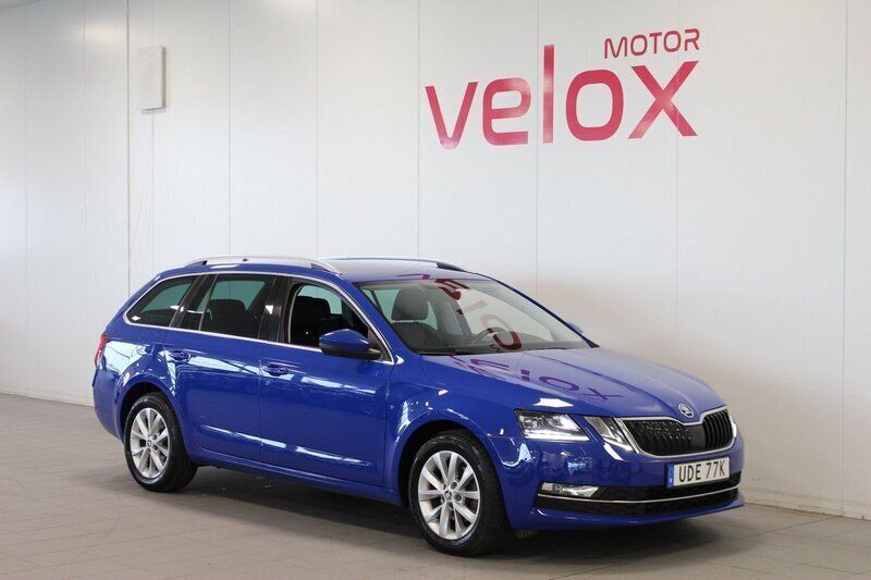 Blå Begagnad 2020 Skoda Octavia Kombi | 129 900 kr (Marknadspris) - Bild 1/4