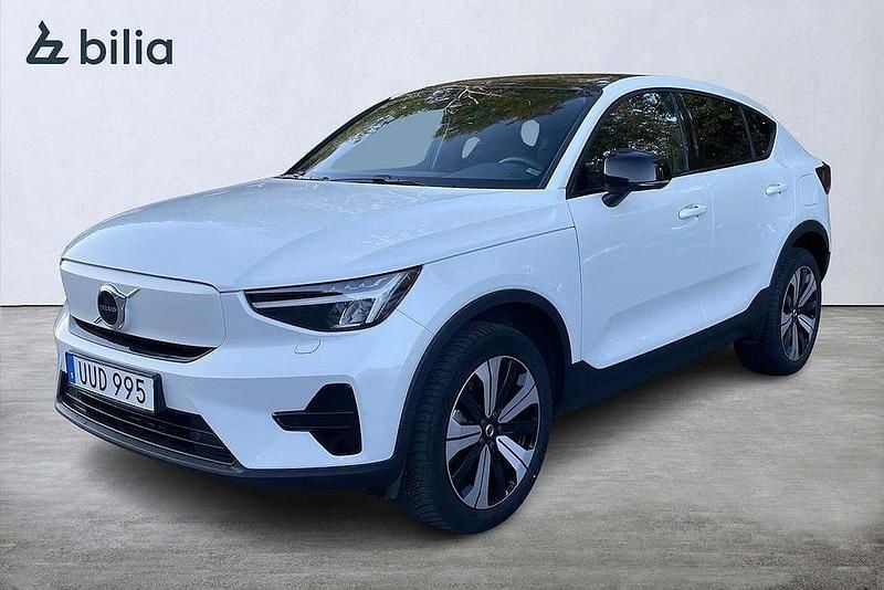 Vit Begagnad 2022 Volvo EC40 Core SUV | 349 000 kr (Bra pris) - Bild 1/3