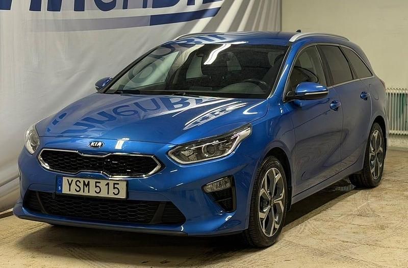 Blå Begagnad 2018 Kia Ceed Sportswagon Kombi | 169 500 kr (Marknadspris) - Bild 1/4