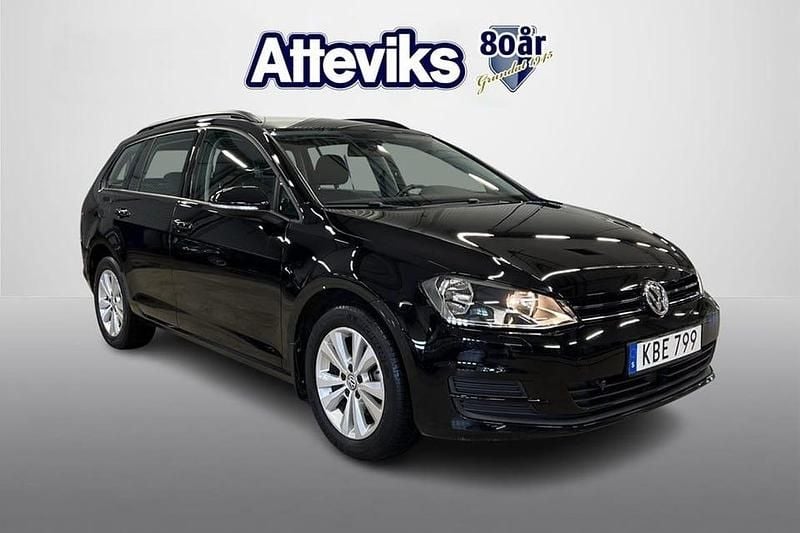 Begagnad VW Golf VII 112 HK (82 kW) 2015 Svart Kombi