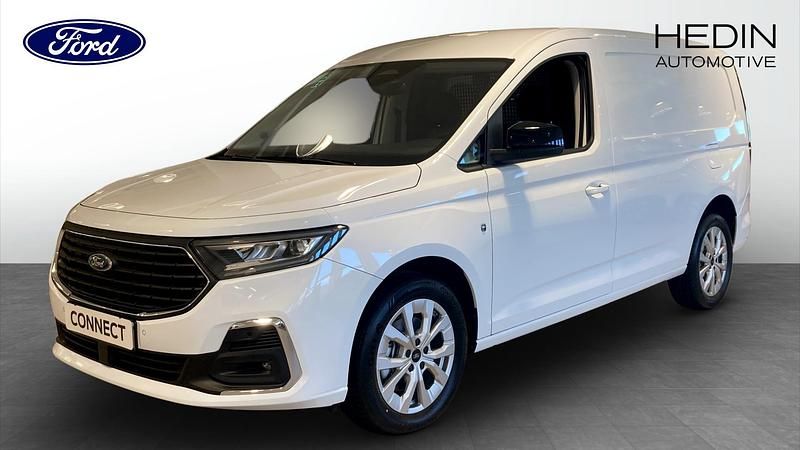 Vit Begagnad 2026 Ford Transit Pickup | 379 900 kr (Superpris) - Bild 1/4