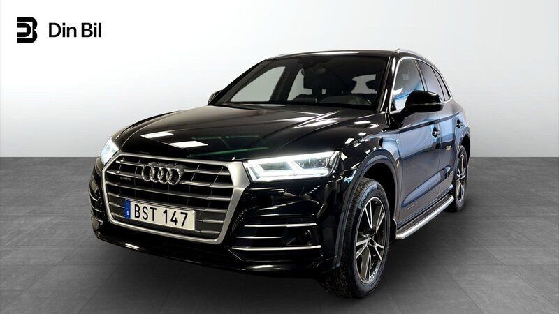 Svart Begagnad 2018 Audi Q5 S-Line SUV | 349 000 kr (Marknadspris) - Bild 1/4