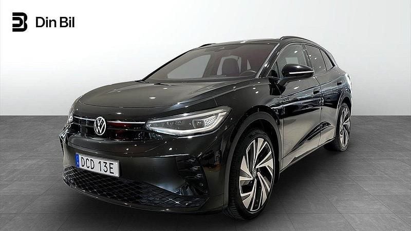 Svart Begagnad 2022 VW ID.4 GTX SUV | 399 900 kr - Bild 1/4