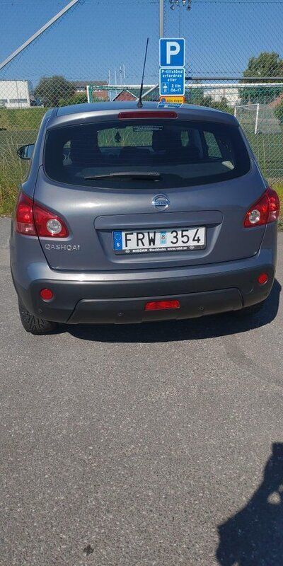 Blå Begagnad 2007 Nissan Qashqai SUV | 55 000 kr (Marknadspris) - Bild 1/4
