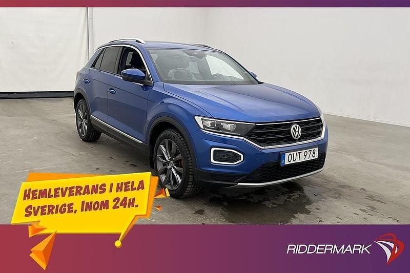 Blå Begagnad 2018 VW T-Roc GT SUV | 238 900 kr (Marknadspris) - Bild 1/3