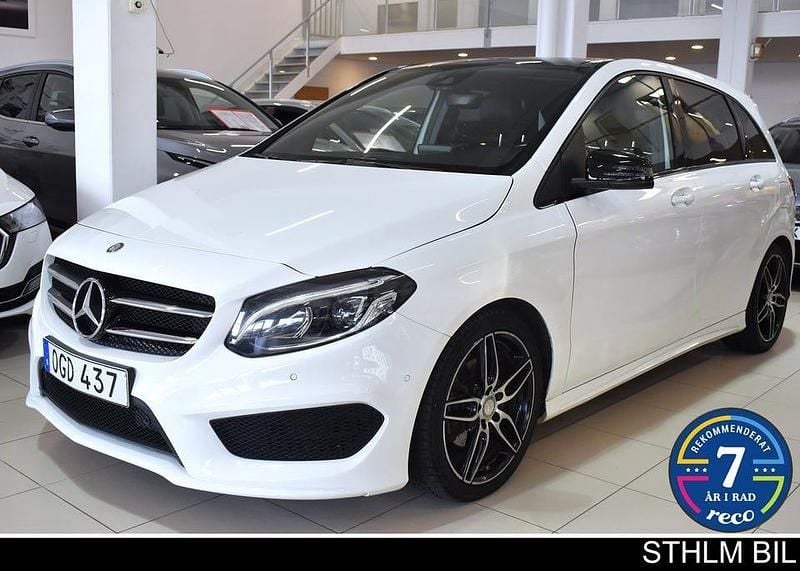 Begagnad Mercedes B180 AMG 109 HK (80 kW) 2016 Vit Minibuss