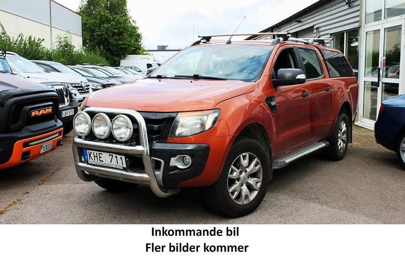 Orange Begagnad 2014 Ford Ranger Wildtrack Pickup | 149 900 kr (Marknadspris) - Bild 1/2