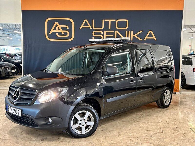 Svart Begagnad 2018 Mercedes Citan 109 Van | 119 900 kr (Dyr) - Bild 1/4