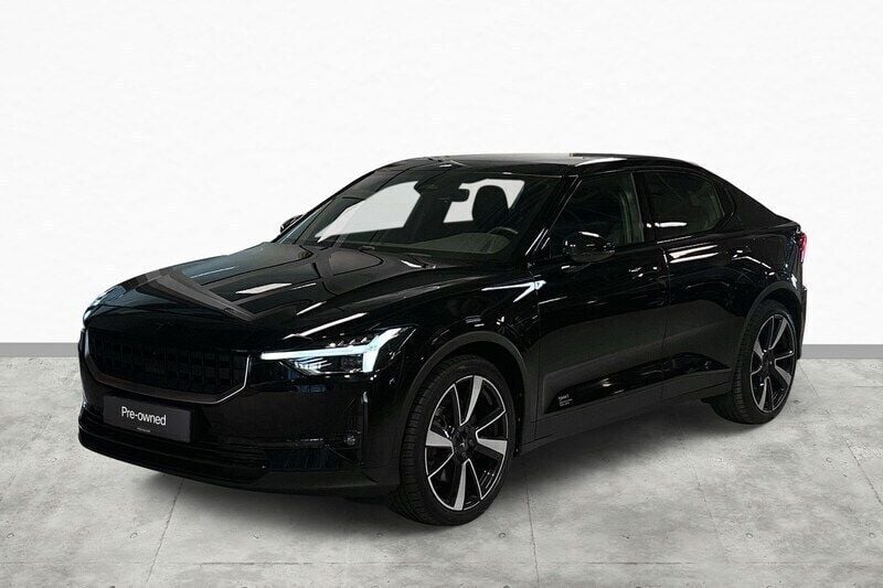 Svart Begagnad 2021 Polestar 2 Long Range Dual motor Sedan | 364 900 kr (Marknadspris) - Bild 1/3
