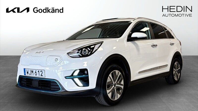 Vit (white) Begagnad 2022 Kia e-Niro Advance SUV | 259 900 kr (Bra pris) - Bild 1/4