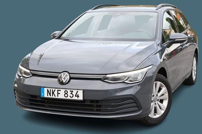Begagnad VW Golf VIII 131 HK (96 kW) 2022 Mörkgrå (gråmetallic) Kombi