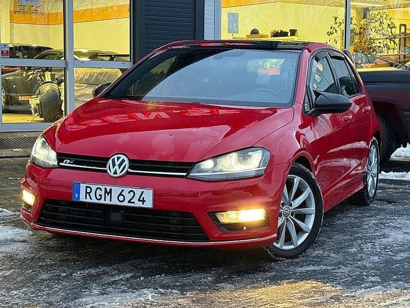 Begagnad VW Golf VII GT 150 HK (110 kW) 2016 Röd Halvkombi