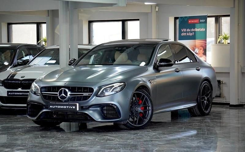 Begagnad Mercedes E63S AMG AMG 612 HK (450 kW) 2018 Grå